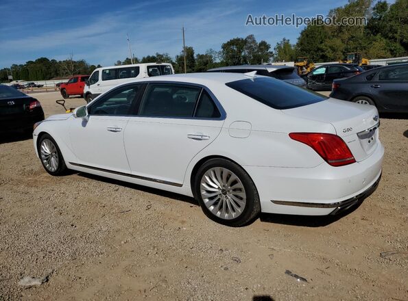 KMHG54JH5HU024984 2017 GENESIS G90 Белый Задняя левая четверть