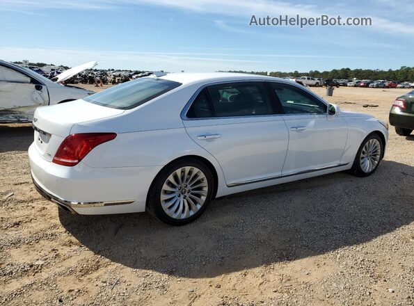 KMHG54JH5HU024984 2017 GENESIS G90 Белый Задняя правая четверть
