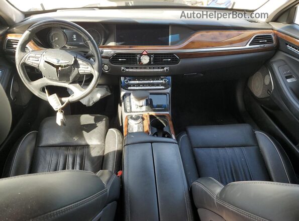 KMHG54JH5HU024984 2017 GENESIS G90 Белый Вид панели приборов