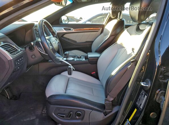 KMHGN4JB1JU218669 2018 GENESIS G80 Черный 