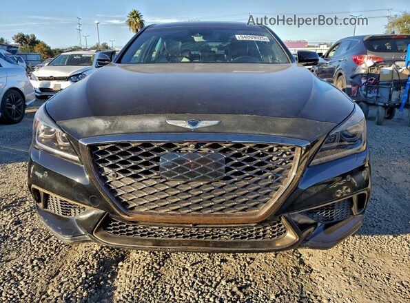 KMHGN4JB1JU218669 2018 GENESIS G80 Черный 