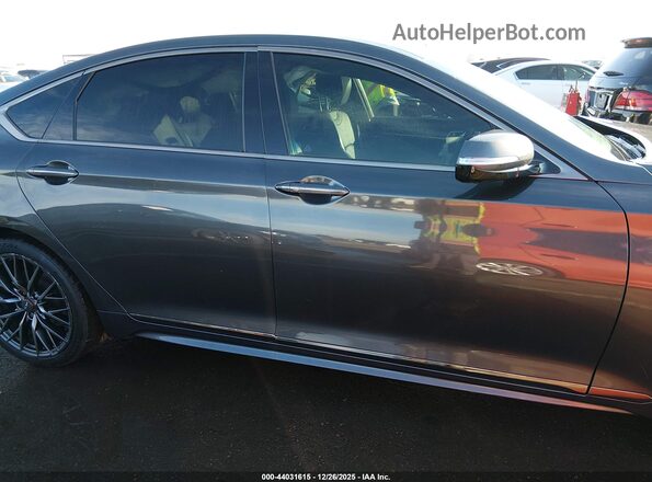 KMHGN4JEXKU291115 2019 GENESIS G80 Gray Սալոնի 360 աստիճան տեսք