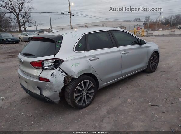 KMHH35LE0JU062972 2018 HYUNDAI ELANTRA GT Silver Tył prawy