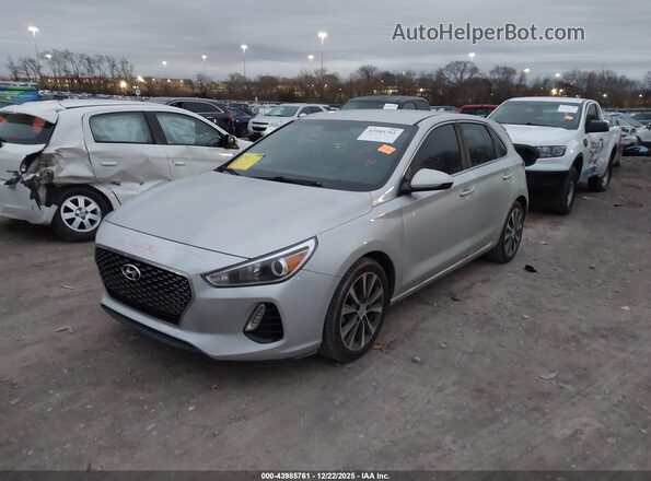 KMHH35LE0JU062972 2018 HYUNDAI ELANTRA GT Silver Przód lewy