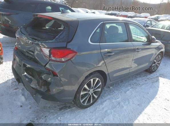 KMHH35LE0JU078508 2018 HYUNDAI ELANTRA GT Gray 