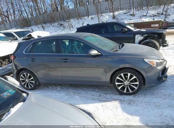 KMHH35LE0JU078508 2018 HYUNDAI ELANTRA GT Gray 