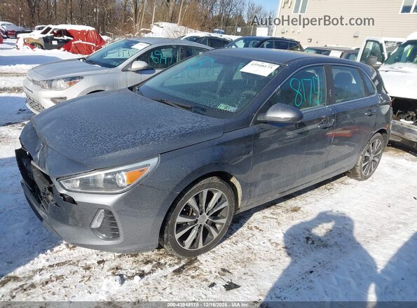 KMHH35LE0JU078508 2018 HYUNDAI ELANTRA GT Gray 