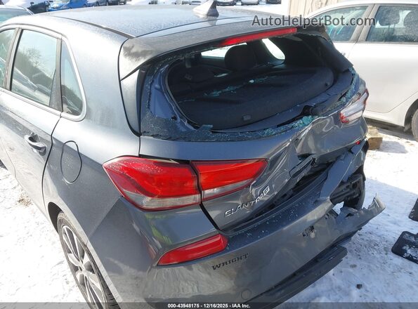 KMHH35LE0JU078508 2018 HYUNDAI ELANTRA GT Gray 