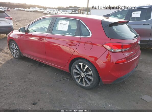 KMHH35LE2LU137285 2020 HYUNDAI ELANTRA GT Красный Задняя левая четверть