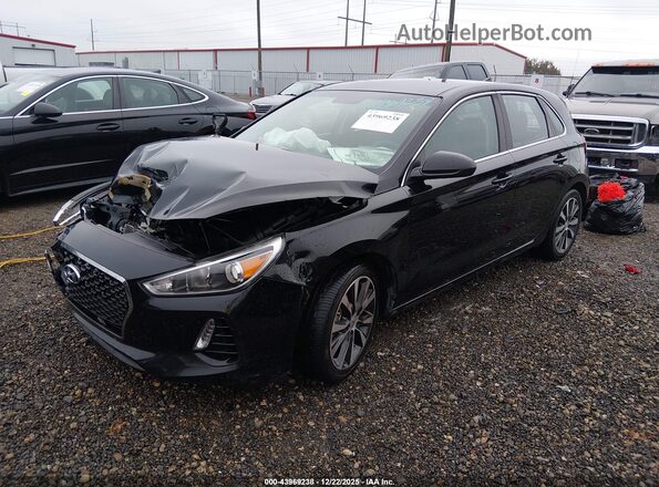 KMHH35LE6KU090695 2019 HYUNDAI ELANTRA GT Black Передня ліва чверть