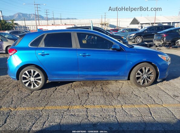 KMHH35LE7JU025496 2018 HYUNDAI ELANTRA GT Blue 