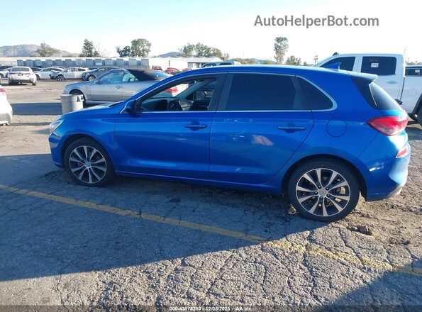 KMHH35LE7JU025496 2018 HYUNDAI ELANTRA GT Blue 