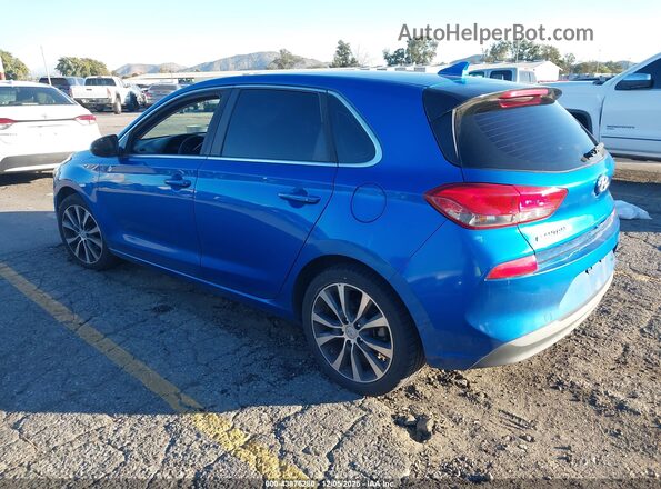 KMHH35LE7JU025496 2018 HYUNDAI ELANTRA GT Blue 