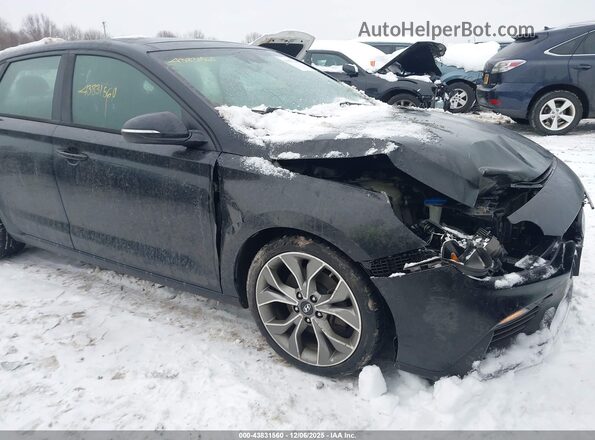 KMHH55LC0KU097635 2019 HYUNDAI ELANTRA GT Black Widok z przodu