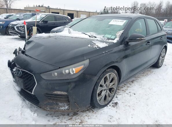 KMHH55LC0KU097635 2019 HYUNDAI ELANTRA GT Black Przód lewy