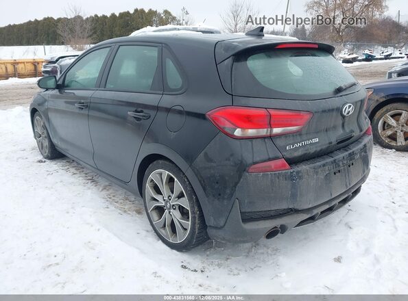 KMHH55LC0KU097635 2019 HYUNDAI ELANTRA GT Black Tył lewy