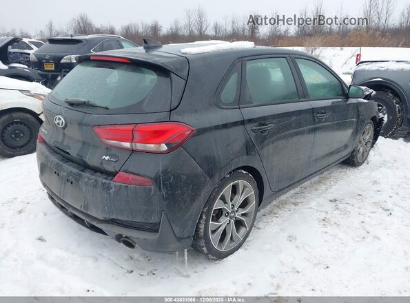 KMHH55LC0KU097635 2019 HYUNDAI ELANTRA GT Black Tył prawy