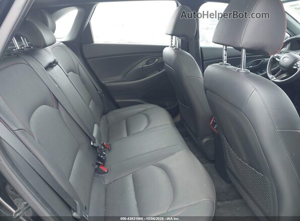 KMHH55LC0KU097635 2019 HYUNDAI ELANTRA GT Black Widok naklejki z numerem VIN
