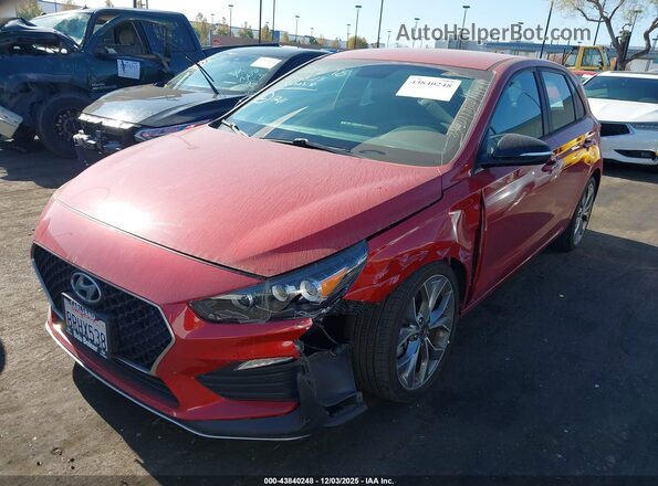 KMHH55LC0LU139545 2020 HYUNDAI ELANTRA GT Red Front left