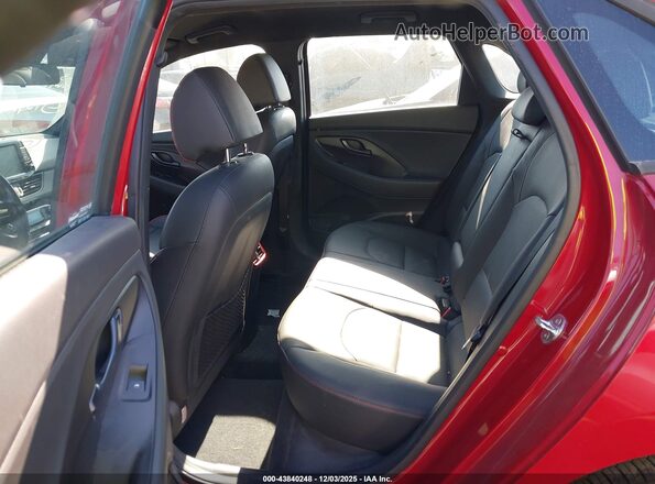KMHH55LC0LU139545 2020 HYUNDAI ELANTRA GT Red VIN sticker view