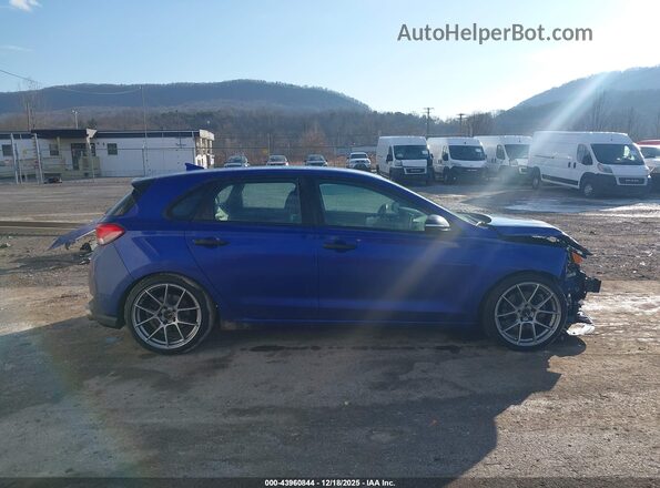 KMHH55LC4KU105851 2019 HYUNDAI ELANTRA GT Blue Панорамний вид салону 360°