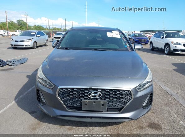 KMHH55LC5JU040992 2018 HYUNDAI ELANTRA GT Gray Front view