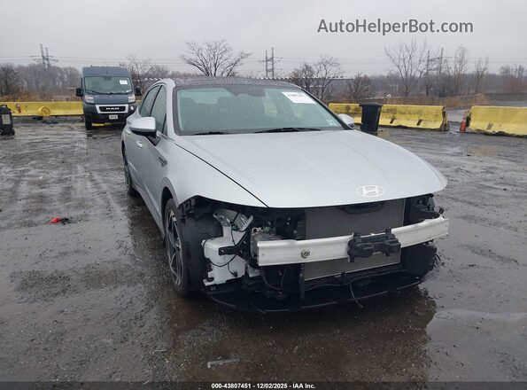KMHL14JA4RA422638 2024 HYUNDAI SONATA Silver Front view