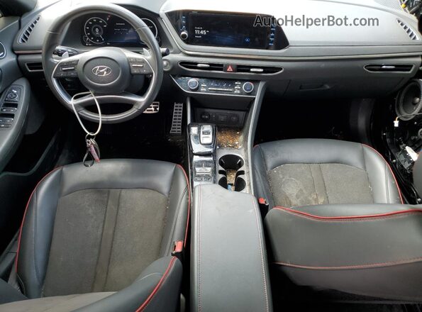 KMHL44J29PA281711 2023 HYUNDAI SONATA Серый 