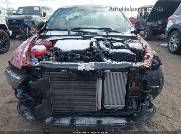 KMHL54JC3SA431892 2025 HYUNDAI SONATA Red უკანა სალონის ხედი