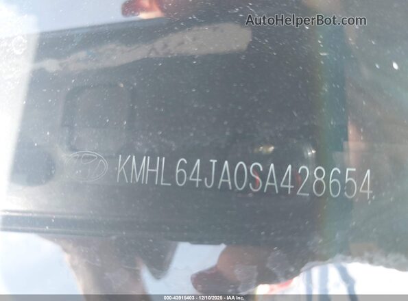 KMHL64JA0SA428654 2025 HYUNDAI SONATA Gray Vista del compartimento del motor