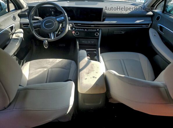 KMHL64JA3SA488329 2025 HYUNDAI SONATA White Вид панелі приладів