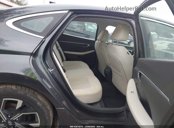 KMHL64JAXRA410656 2024 HYUNDAI SONATA Gray VIN კოდის სტიკერის ხედი