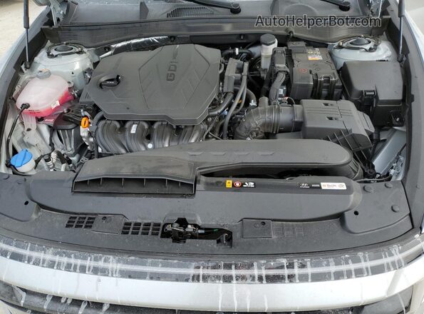 KMHL64JAXSA477957 2025 HYUNDAI SONATA Silver Rear interior view