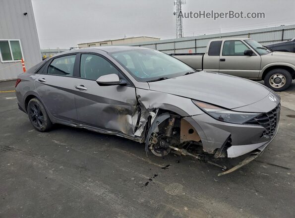 KMHLM4AGXNU260180 2022 HYUNDAI ELANTRA Charcoal Front right