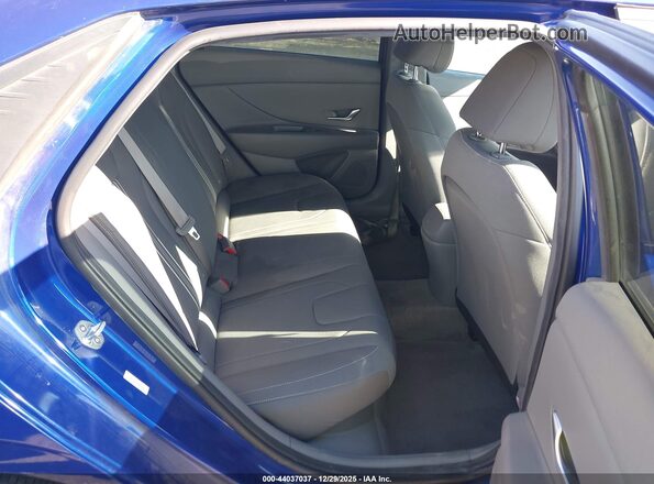 KMHLM4AJ7PU059402 2023 HYUNDAI ELANTRA HYBRID Blue VIN կոդի պիտակի տեսք