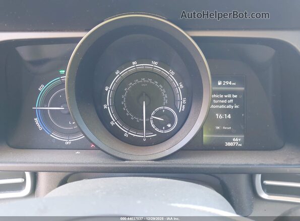 KMHLM4AJ7PU059402 2023 HYUNDAI ELANTRA HYBRID Blue Հետևի նստատեղերի տեսք