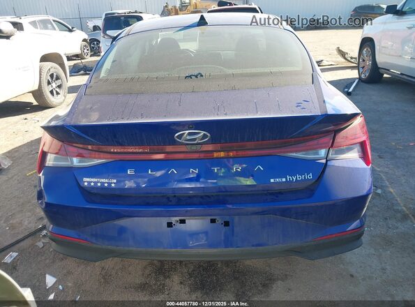 KMHLM4AJ9PU039605 2023 HYUNDAI ELANTRA HYBRID Blue 