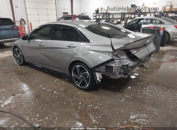 KMHLR4AF4NU267358 2022 HYUNDAI ELANTRA Серый Задняя левая четверть