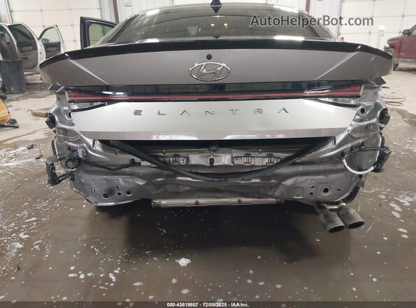 KMHLR4AF4NU267358 2022 HYUNDAI ELANTRA Серый Вид спереди