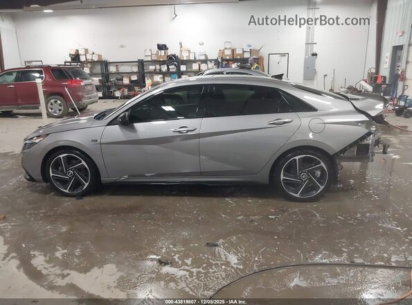 KMHLR4AF4NU267358 2022 HYUNDAI ELANTRA Серый 