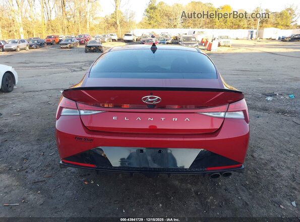 KMHLR4AF5PU609144 2023 HYUNDAI ELANTRA Red 