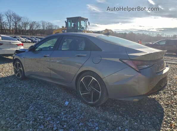 KMHLR4AF7NU274868 2022 HYUNDAI ELANTRA Silver Rear left