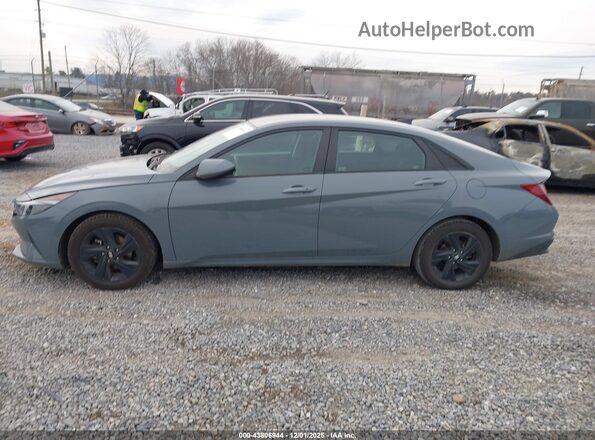 KMHLS4AG0MU140506 2021 HYUNDAI ELANTRA Blue Панорамний вид салону 360°