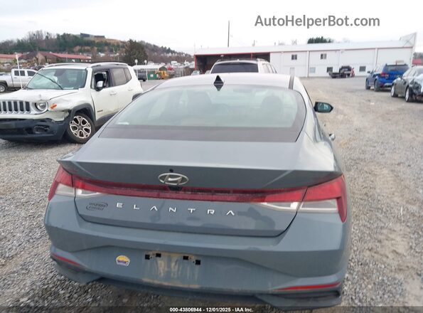 KMHLS4AG0MU140506 2021 HYUNDAI ELANTRA Blue 