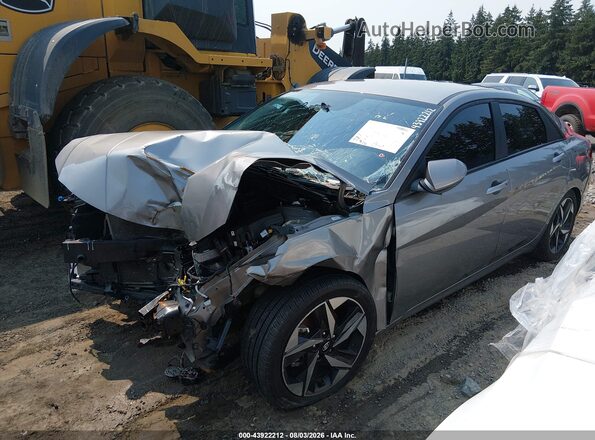 KMHLS4AG0PU428854 2023 HYUNDAI ELANTRA Gray Front left