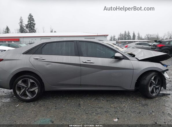 KMHLS4AG0PU428854 2023 HYUNDAI ELANTRA Gray Rear interior view