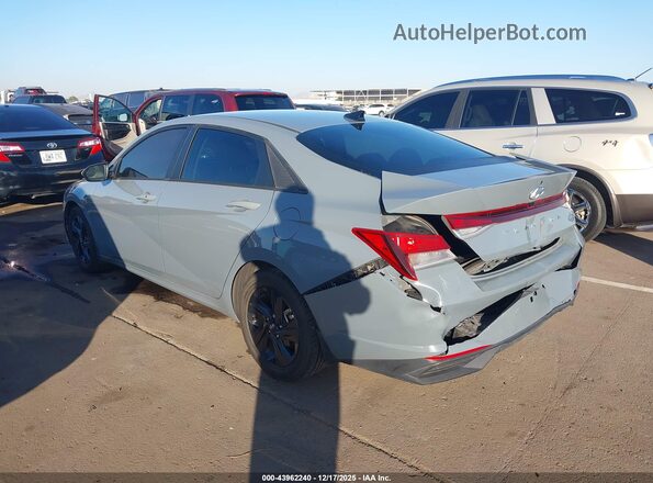 KMHLS4AG1NU323219 2022 HYUNDAI ELANTRA Gray Հետևի ձախ