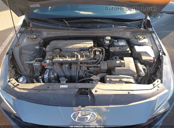 KMHLS4AG1NU323219 2022 HYUNDAI ELANTRA Gray Հետևի տեսք