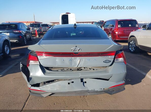 KMHLS4AG1NU323219 2022 HYUNDAI ELANTRA Gray Դիմացի տեսք
