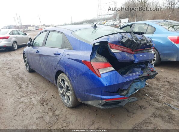 KMHLS4AG3PU617904 2023 HYUNDAI ELANTRA Blue Tył lewy